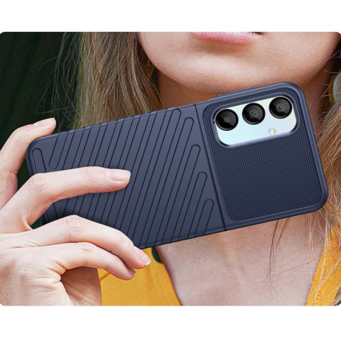 Etui silikonowe pancerny pokrowiec na Samsung Galaxy A26 Thunder Case - niebieski