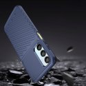 Etui silikonowe pancerny pokrowiec na Samsung Galaxy A26 Thunder Case - niebieski