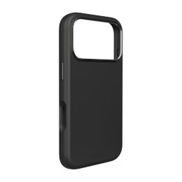 Etui z aluminiowymi przyciskami na iPhone 17 Pro Max Pure Icon Mag Pro Liquid Silicone MagSafe - czarne