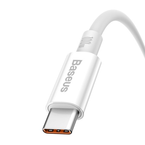 Kabel przewód USB-A - USB-C Superior Series 100W 1.5m - biały