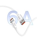 Kabel przewód USB-A - USB-C Superior Series 100W 1.5m - biały