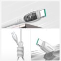 Kabel przewód USB-A - USB-C Vibrant Series 3A 1.2m - biały