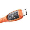 Kabel przewód USB-C - iPhone Lightning Vibrant Series 30W 1.2m - pomarańczowy