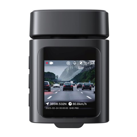 Kamera samochodowa wideorejestrator PrimeTrip VD1 2K+1080p - czarna