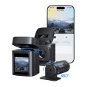 Kamera samochodowa wideorejestrator PrimeTrip VD1 2K+1080p - czarna