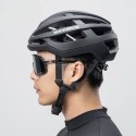 Kask ochronny rowerowy HC-58BK-L 58-61 cm - czarno-szary