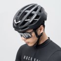 Kask ochronny rowerowy HC-58BK-L 58-61 cm - czarno-szary