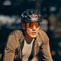 Kask ochronny rowerowy HC-58BK-L 58-61 cm - czarno-szary