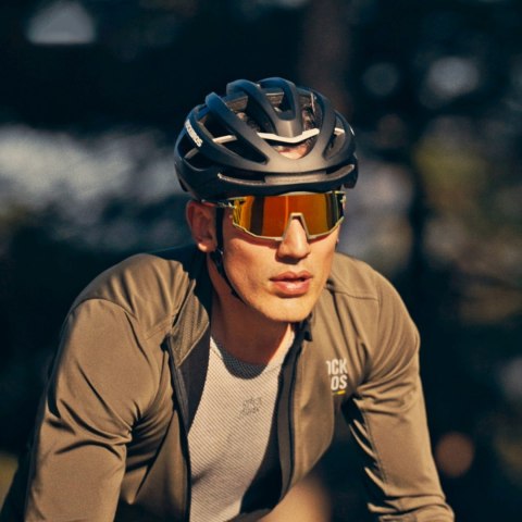 Kask ochronny rowerowy HC-58BK-M 55-58 cm - czarno-szary