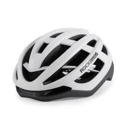 Kask ochronny rowerowy HC-58WG-L 58-61 cm - biało-szary