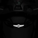 Kask ochronny rowerowy HC-58WG-M 55-58 cm - biało-szary