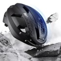 Kask rowerowy LK-15 z włókna węglowego 58-62 cm - czarny