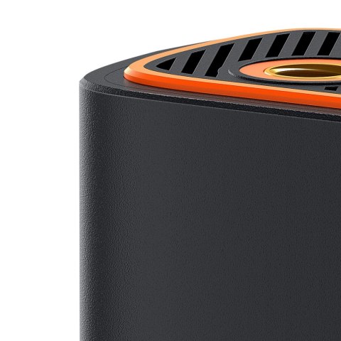 Kompresor akumulatorowy pompka do kół z wyświetlaczem 50W 4000mAh - czarny