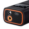 Kompresor akumulatorowy pompka do kół z wyświetlaczem 50W 4000mAh - czarny