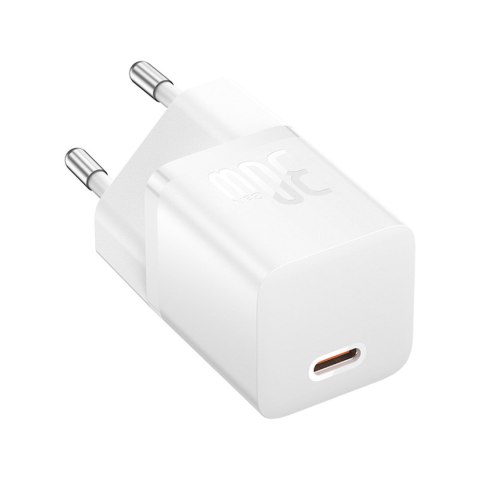 Ładowarka sieciowa USB-C GaN5 30W z kablem USB-C 100W 1m - biała