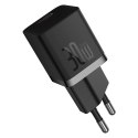 Ładowarka sieciowa USB-C GaN5 30W z kablem USB-C 100W - czarna