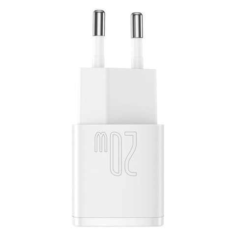 Ładowarka sieciowa USB-C PD Cube 20W - biała