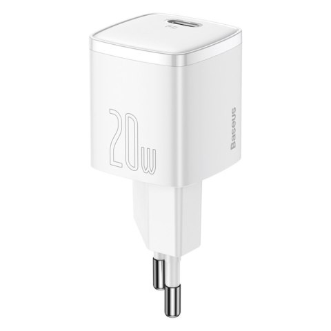 Ładowarka sieciowa USB-C PD Cube 20W - biała
