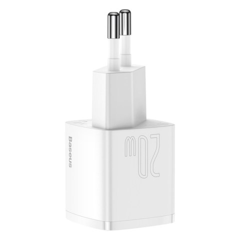 Ładowarka sieciowa USB-C PD Cube 20W - biała