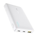 Powerbank 10000mAh 22.5W EnerFill FP21 USB-A USB-C z kablem USB-C - biały