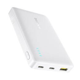 Powerbank 10000mAh 22.5W EnerFill FP21 USB-A USB-C z kablem USB-C - biały