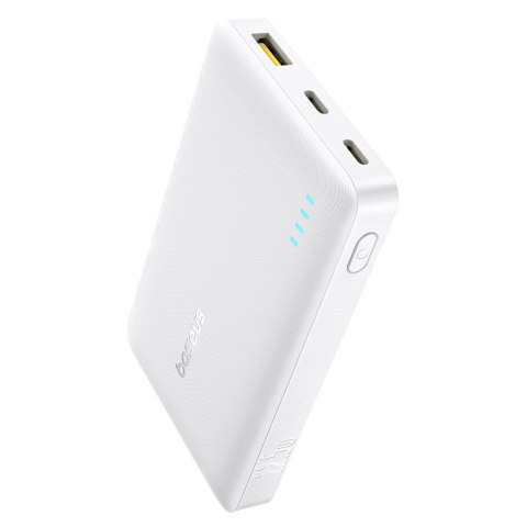 Powerbank 10000mAh 22.5W EnerFill FP21 USB-A USB-C z kablem USB-C - biały