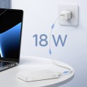 Powerbank 10000mAh 22.5W EnerFill FP21 USB-A USB-C z kablem USB-C - biały