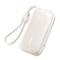 Powerbank 10000mAh 45W FC21 Qpow 3 Ultra z wyświetlaczem kablem USB-C iPhone Lightning - tytanowy