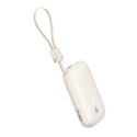 Powerbank 10000mAh 45W FC21 Qpow 3 Ultra z wyświetlaczem kablem USB-C iPhone Lightning - tytanowy