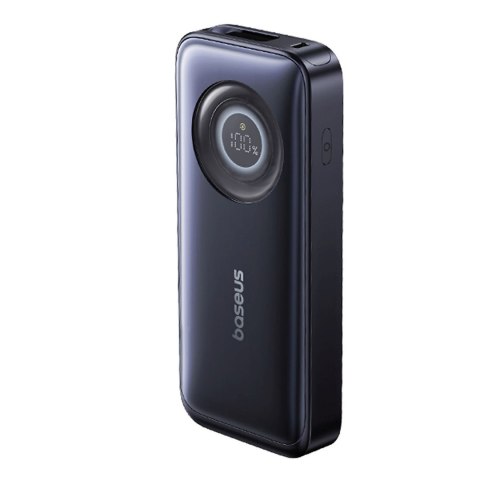 Powerbank 10000mAh 45W USB-C EnerCore CR11 ze zwijanym kablem USB-C - czarny