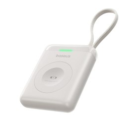 Powerbank 1640 mAh 5W EnerFill FW11 do Apple Watch z wbudowanym kablem - biały