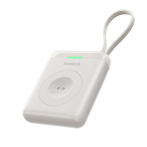 Powerbank 1640 mAh 5W EnerFill FW11 do Apple Watch z wbudowanym kablem - biały
