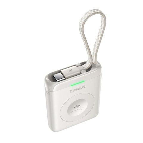 Powerbank 1640 mAh 5W EnerFill FW11 do Apple Watch z wbudowanym kablem - biały