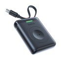 Powerbank 1640 mAh 5W EnerFill FW11 do Apple Watch z wbudowanym kablem - czarny
