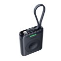 Powerbank 1640 mAh 5W EnerFill FW11 do Apple Watch z wbudowanym kablem - czarny