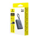 Powerbank 1640 mAh 5W EnerFill FW11 do Apple Watch z wbudowanym kablem - czarny