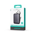 Powerbank 20000mAh 22.5W USB-C z podwójnym kablem - czarny