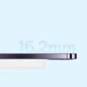Powerbank magnetyczny 6000mAh 20W Airpow z kablem Baseus Simple USB-C - USB-C 30cm - biały