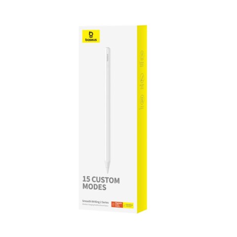 Rysik aktywny stylus Smooth Writing 2 z ładowaniem bezprzewodowym indukcyjnym - biały