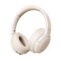 Słuchawki bezprzewodowe nauszne Bass BH1 Lite Bluetooth - białe
