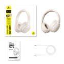 Słuchawki bezprzewodowe nauszne Bass BH1 Lite Bluetooth - białe