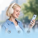 Słuchawki bezprzewodowe nauszne Bass BH1 Lite Bluetooth - białe