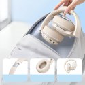 Słuchawki bezprzewodowe nauszne Bass BH1 Lite Bluetooth - białe