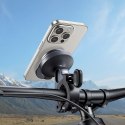 Uchwyt rowerowy do smartfona telefonu na kierownicę - czarny
