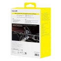 Uchwyt rowerowy na smartfon z lampką akumulatorową 2w1 3000mAh 660 lm IP68 LED - czarno-szary