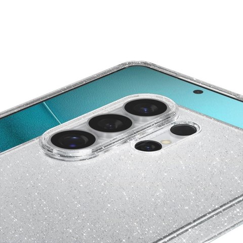 Etui na Samsung Galaxy S26 Ultra Liquid Crystal Glitter - brokatowo-przezroczyste