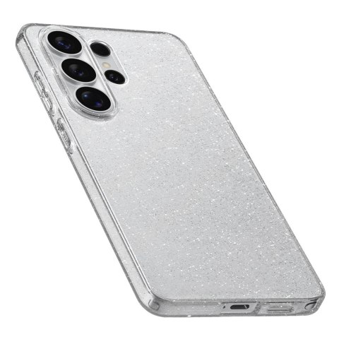 Etui na Samsung Galaxy S26 Ultra Liquid Crystal Glitter - brokatowo-przezroczyste