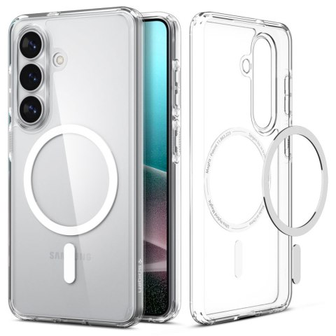 Etui pokrowiec na Samsung Galaxy S26 Ultra Hybrid Mag MagSafe - przezroczysto-białe