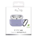 Etui pokrowiec na słuchawki AirPods Pro 3 Icon - fioletowy