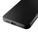 Etui silikonowe case do Samsung Galaxy S25 Icon Mag MagSafe - czarny